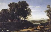 Landscape with Apollo and the Muses (mk17) Claude Lorrain